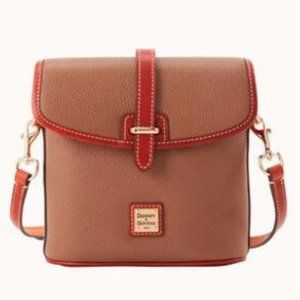 Dooney & Bourke Pebble Grain Leather Holly Bag Taupe NWT